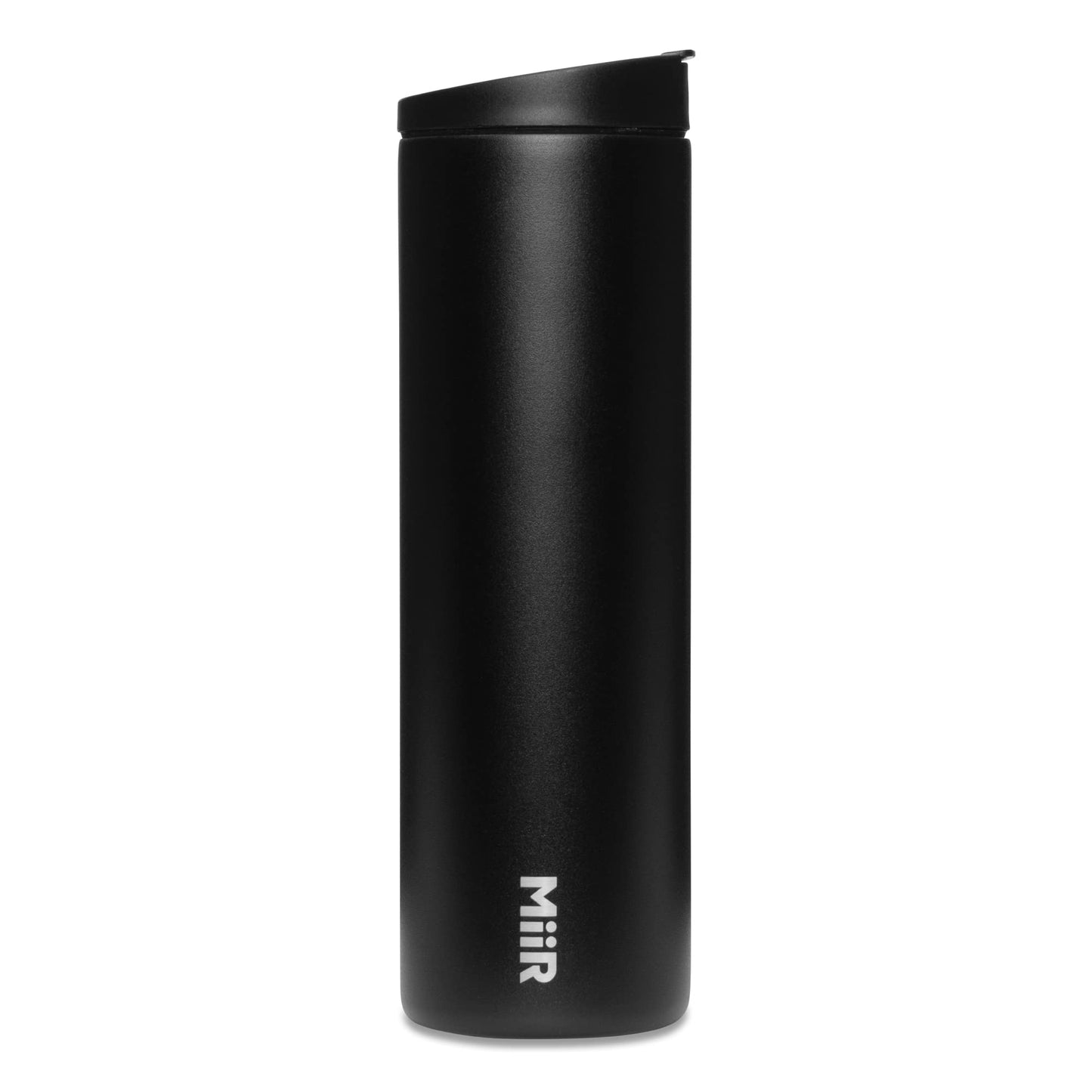 MiiR Flip Traveler 16oz - Double-Wall Vacuum Insulated with Leakproof Flip Lid BPA-Free Stainless Steel Construction Insulated Tumbler for Hot or Cold Drinks