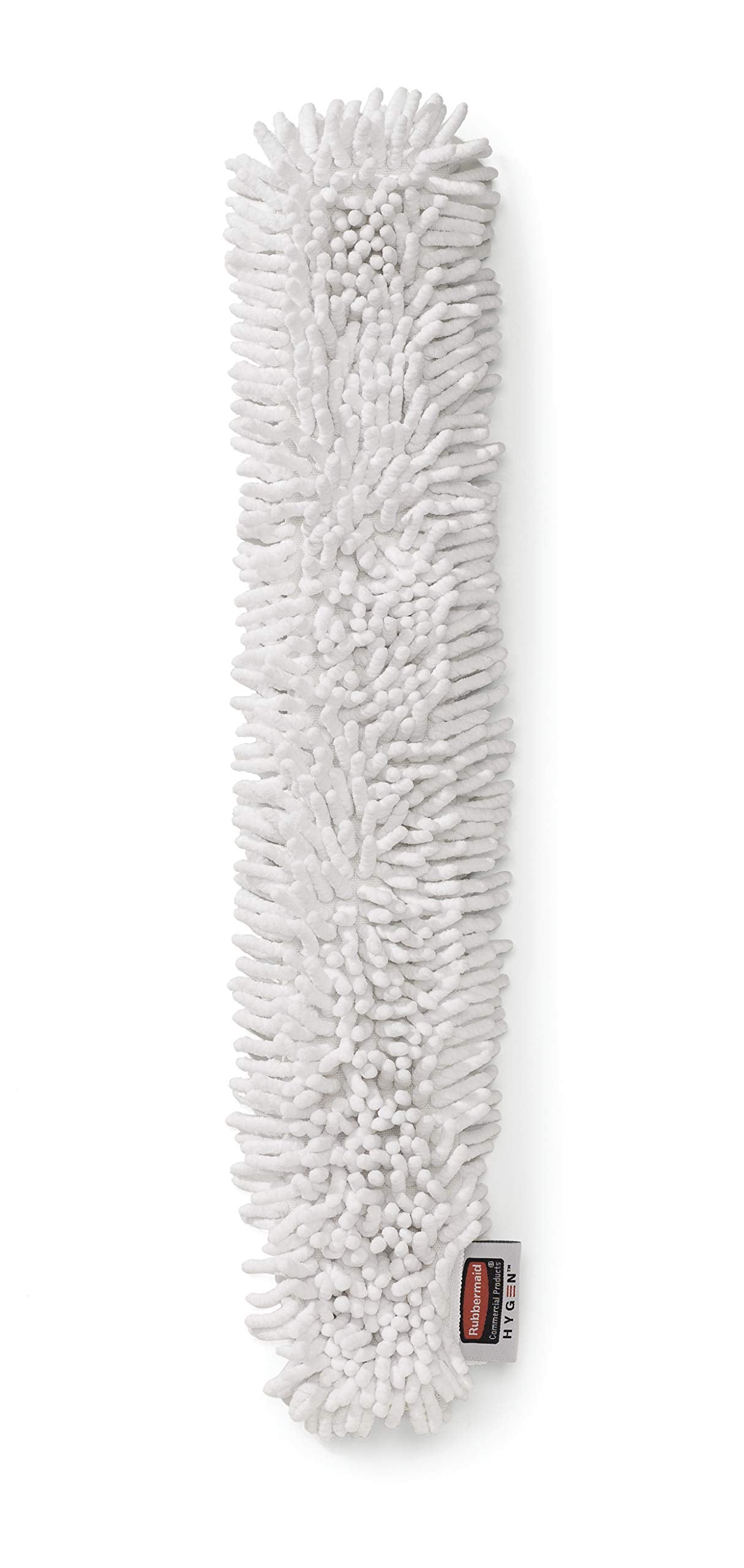 Rubbermaid Commercial Products HYGEN Flexible Microfiber Dusting Cover/Sleeve 20 inch White for Janitorial/Professional Cleaning/Dusting/Wiping of Hard to Reach Surfaces