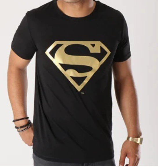 Men's Superman T-Shirt for Fitness Training Wear