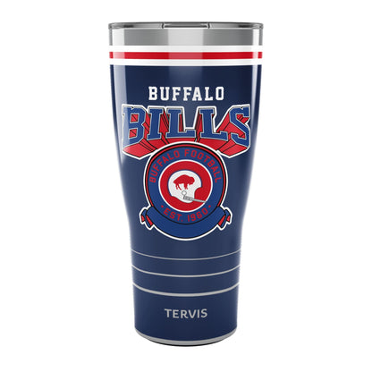 Tervis Traveler NFL Buffalo Bills - Vintage Triple Walled Insulated Tumbler Travel Cup Keeps Drinks Cold & Hot 30oz Stainless Steel
