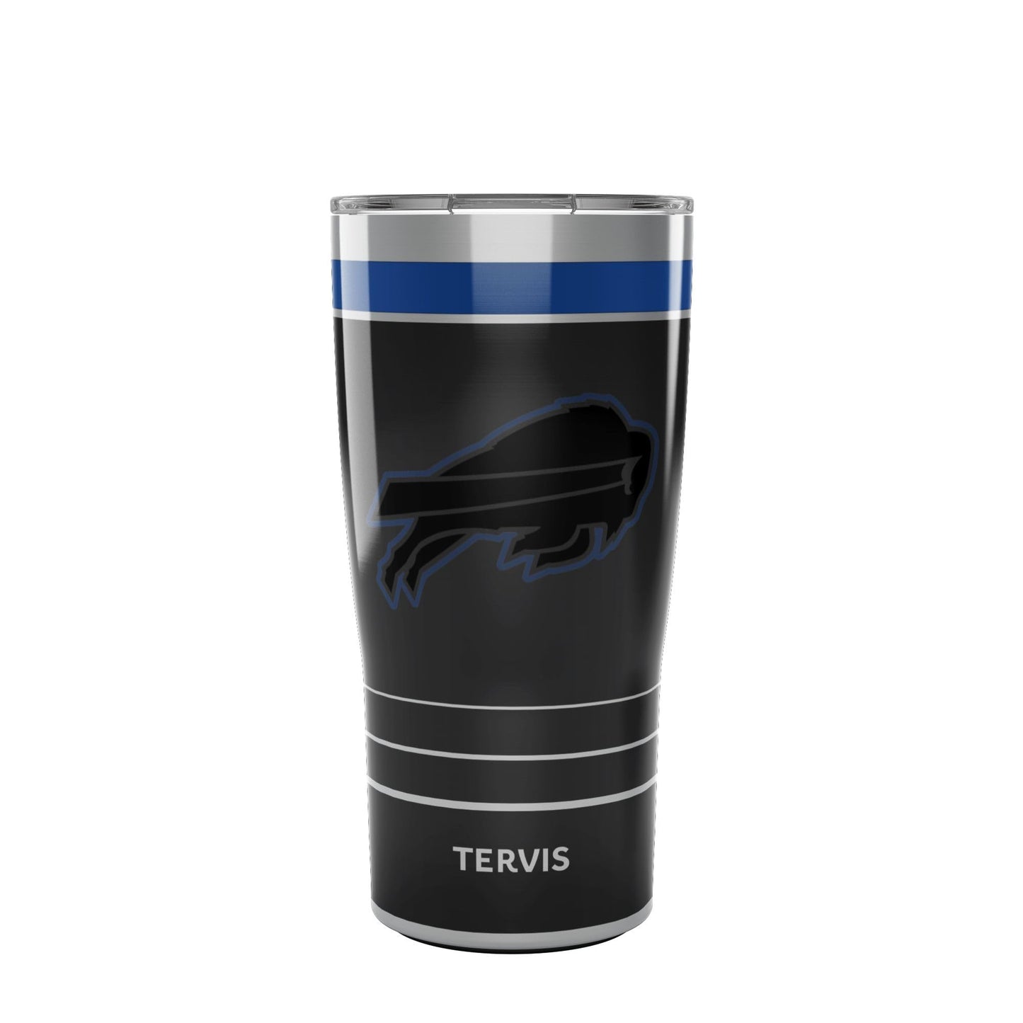 Tervis Traveler NFL Buffalo Bills - Night Game Triple Walled Insulated Tumbler Travel Cup Keeps Drinks Cold & Hot 20oz Stainless Steel