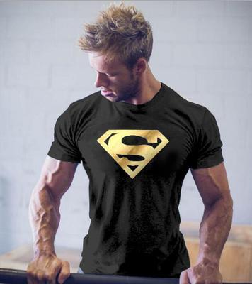 Men's Superman T-Shirt for Fitness Training Wear